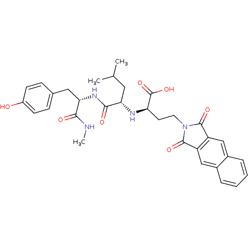 Chemical structure of BindingDB Monomer ID 50040607