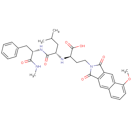 Chemical structure of BindingDB Monomer ID 50040614