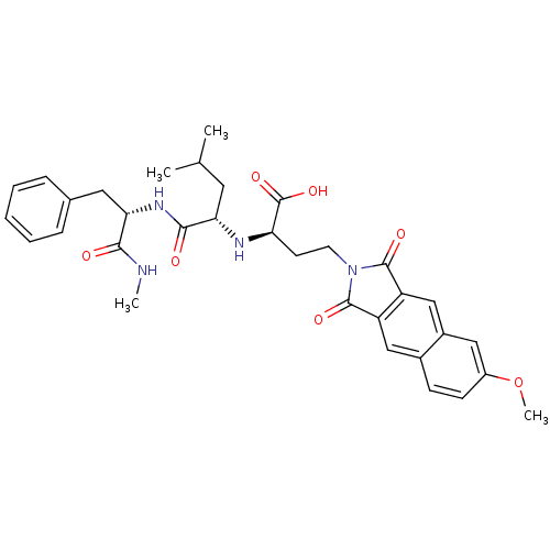Chemical structure of BindingDB Monomer ID 50040615