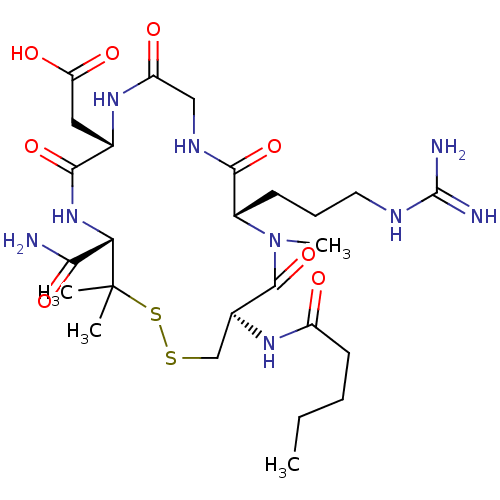 Chemical structure of BindingDB Monomer ID 50040735