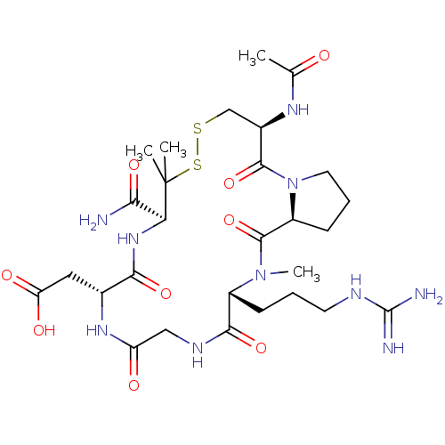 Chemical structure of BindingDB Monomer ID 50040736