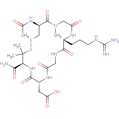 Chemical structure of BindingDB Monomer ID 50040740