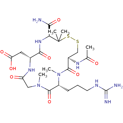 Chemical structure of BindingDB Monomer ID 50040743