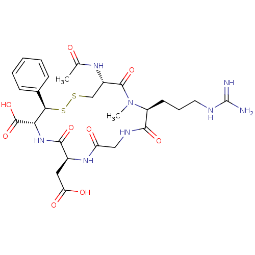 Chemical structure of BindingDB Monomer ID 50040747