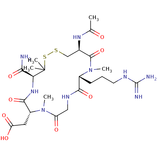 Chemical structure of BindingDB Monomer ID 50040748