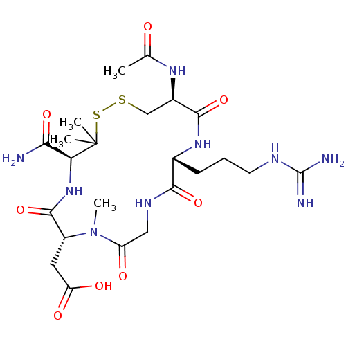 Chemical structure of BindingDB Monomer ID 50040749