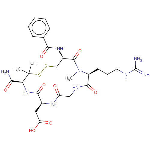 Chemical structure of BindingDB Monomer ID 50040750