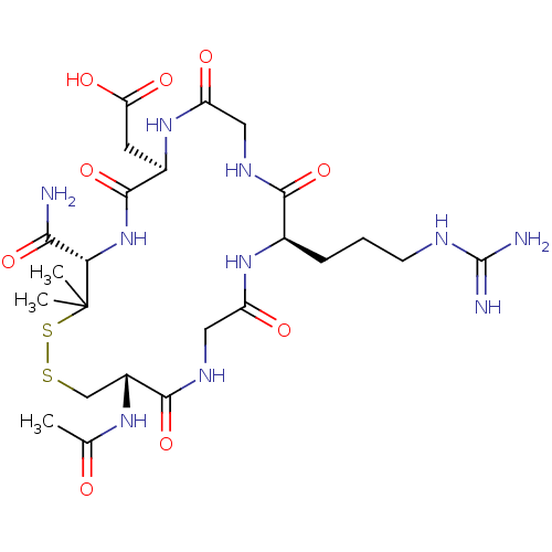 Chemical structure of BindingDB Monomer ID 50040754