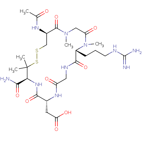 Chemical structure of BindingDB Monomer ID 50040760