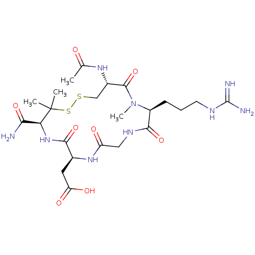 Chemical structure of BindingDB Monomer ID 50040762