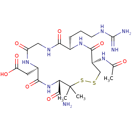 Chemical structure of BindingDB Monomer ID 50040768