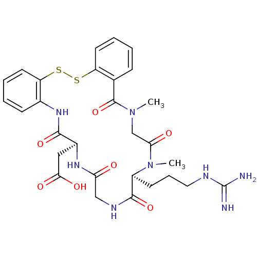 Chemical structure of BindingDB Monomer ID 50040771