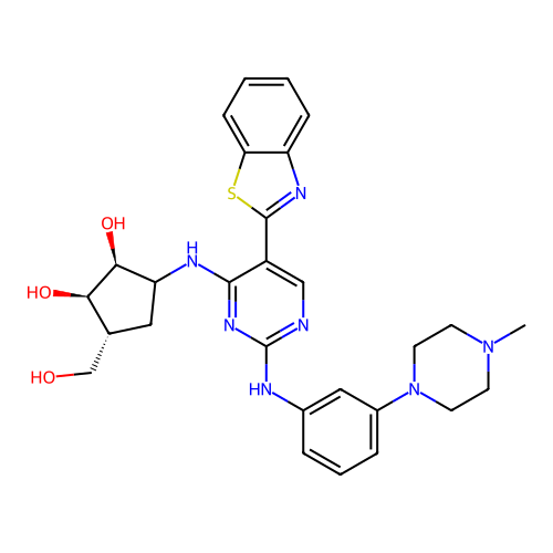 Chemical structure of BindingDB Monomer ID 50040786