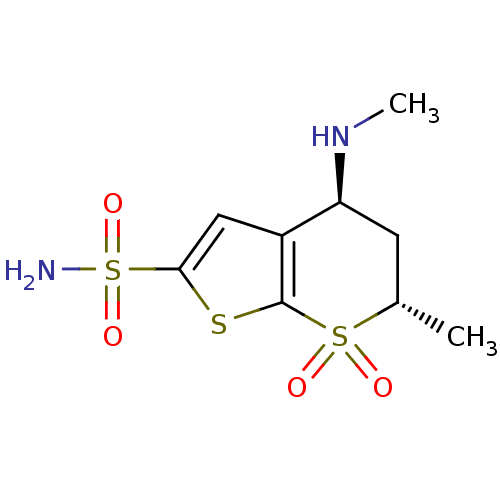 Chemical structure of BindingDB Monomer ID 50041041