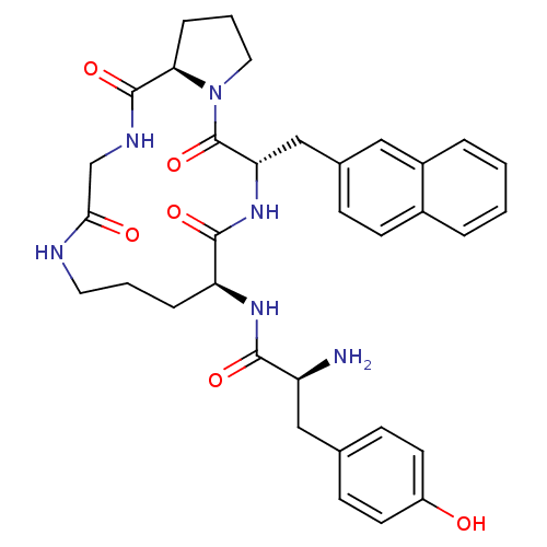 Chemical structure of BindingDB Monomer ID 50041143