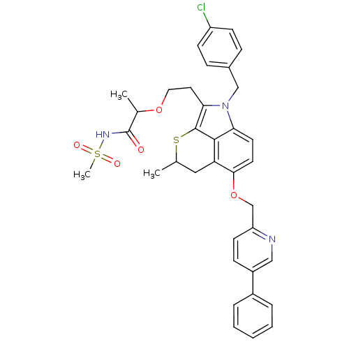 Chemical structure of BindingDB Monomer ID 50041173