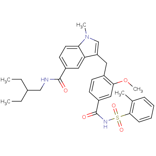 Chemical structure of BindingDB Monomer ID 50041341
