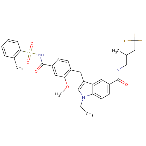 Chemical structure of BindingDB Monomer ID 50041356