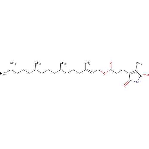 Chemical structure of BindingDB Monomer ID 50041384