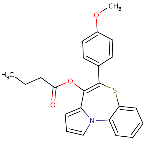 Chemical structure of BindingDB Monomer ID 50041496