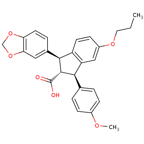 Chemical structure of BindingDB Monomer ID 50041616