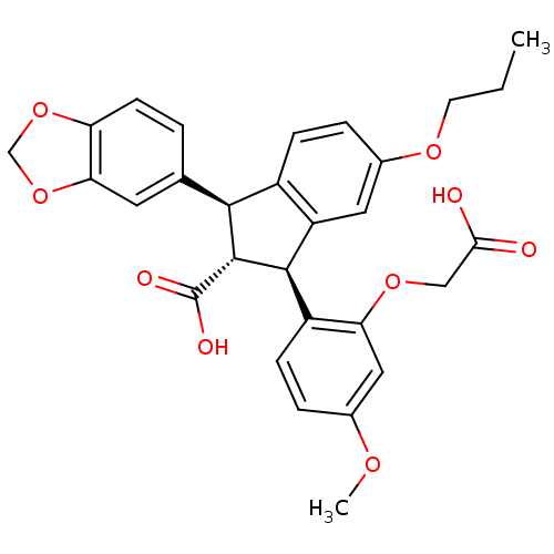 Chemical structure of BindingDB Monomer ID 50041617