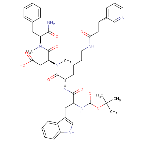 Chemical structure of BindingDB Monomer ID 50041654
