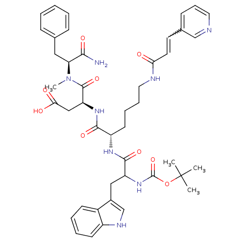Chemical structure of BindingDB Monomer ID 50041659