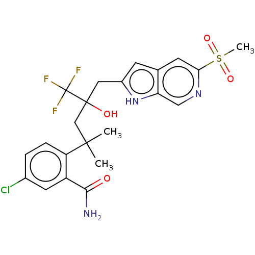 Chemical structure of BindingDB Monomer ID 50041819