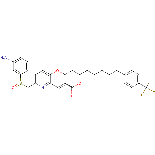 Chemical structure of BindingDB Monomer ID 50042161