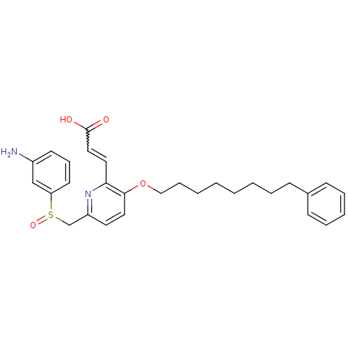 Chemical structure of BindingDB Monomer ID 50042165
