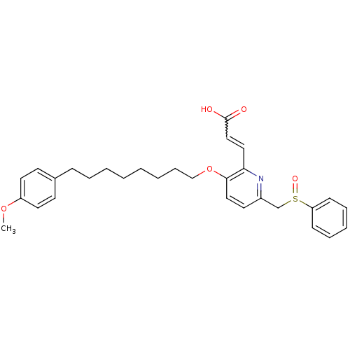 Chemical structure of BindingDB Monomer ID 50042169
