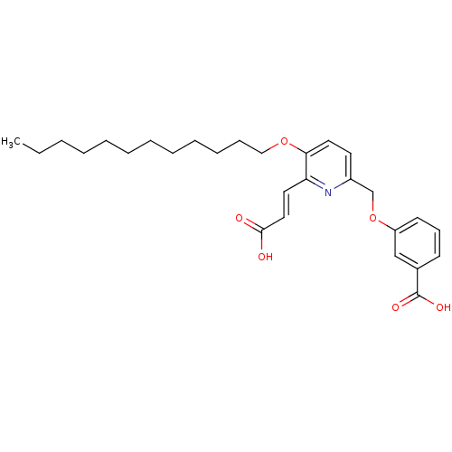 Chemical structure of BindingDB Monomer ID 50042172