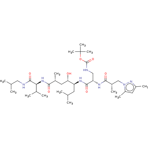 Chemical structure of BindingDB Monomer ID 50042286