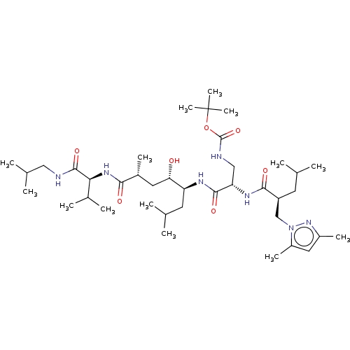 Chemical structure of BindingDB Monomer ID 50042290
