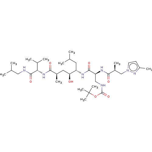 Chemical structure of BindingDB Monomer ID 50042291