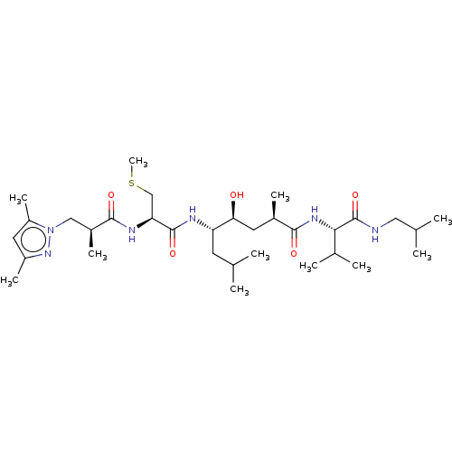 Chemical structure of BindingDB Monomer ID 50042292