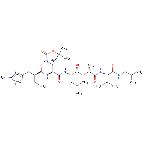 Chemical structure of BindingDB Monomer ID 50042295