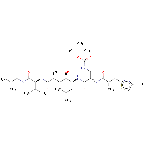 Chemical structure of BindingDB Monomer ID 50042296