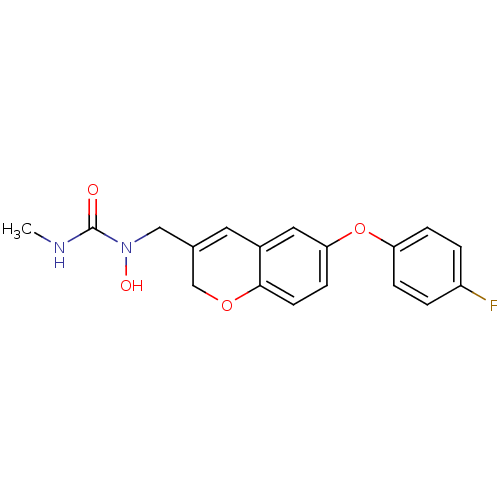 Chemical structure of BindingDB Monomer ID 50042498