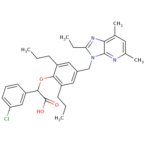 Chemical structure of BindingDB Monomer ID 50042740