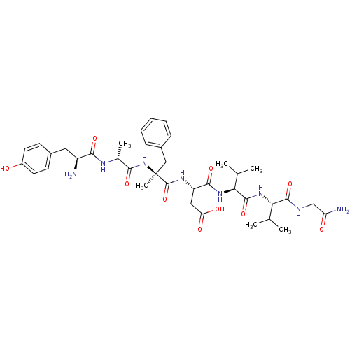 Chemical structure of BindingDB Monomer ID 50042760