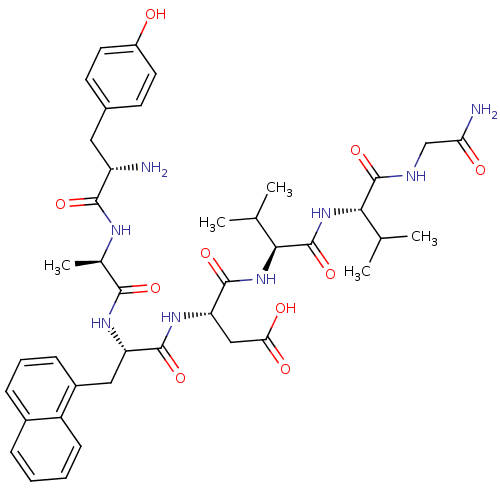 Chemical structure of BindingDB Monomer ID 50042762