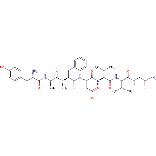Chemical structure of BindingDB Monomer ID 50042765
