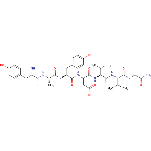 Chemical structure of BindingDB Monomer ID 50042767