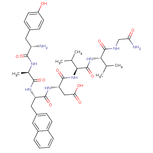 Chemical structure of BindingDB Monomer ID 50042768