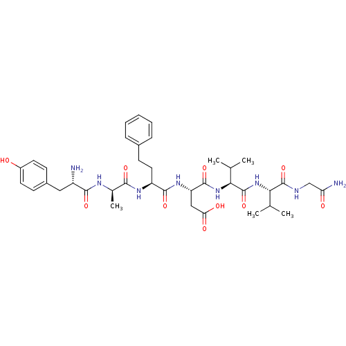 Chemical structure of BindingDB Monomer ID 50042769