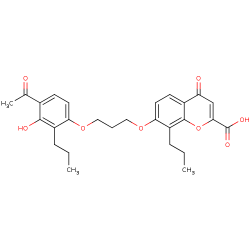Chemical structure of BindingDB Monomer ID 50042771