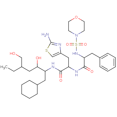 Chemical structure of BindingDB Monomer ID 50042818