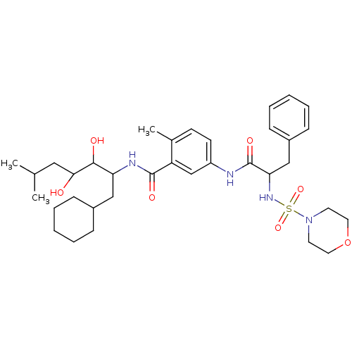 Chemical structure of BindingDB Monomer ID 50042821